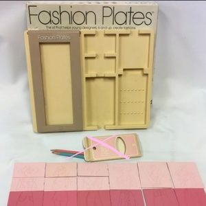 Fashion Plates By TOMY #2508 1978 Vintage TOY